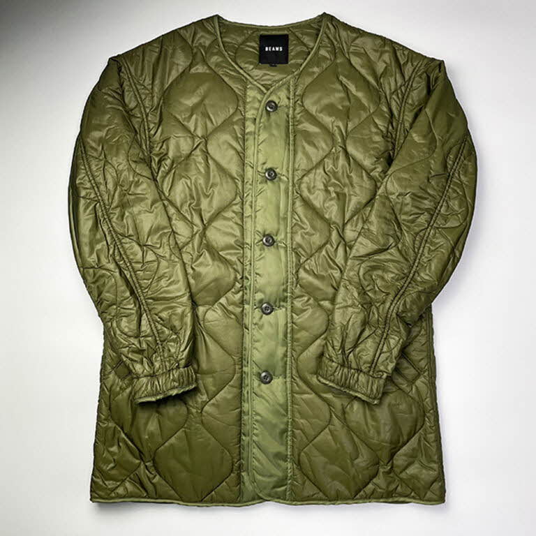 BEAMS quilted jacket